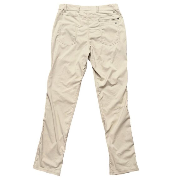 Tasc Performance Pants Mens Size 32 Golf Stretch Bamboo Viscose Beige - Picture 2 of 6